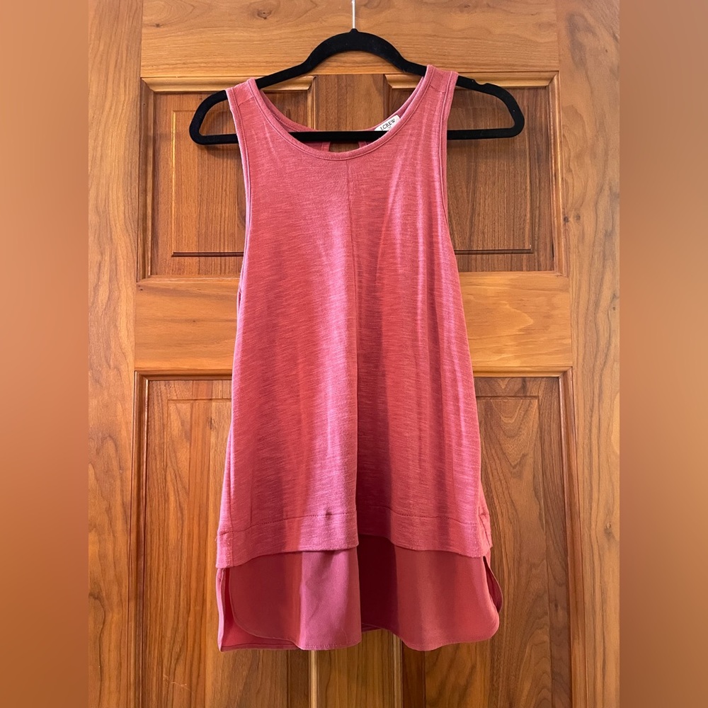J. Crew Layered Tank Top